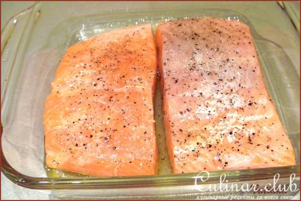 Форель под ореховой корочкой в мультиварке( Тест-драйв )