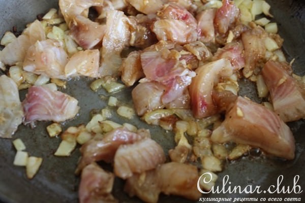 Рыбный "жюльен" в булочках