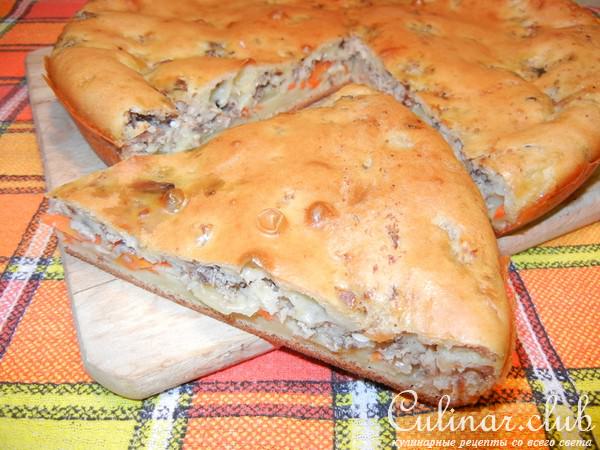 Пирог рыбный «Офицерская жена» (ФМ «Доброе утро, Родной»)