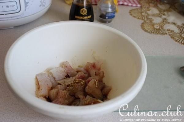 Рыбный "жюльен" в булочках