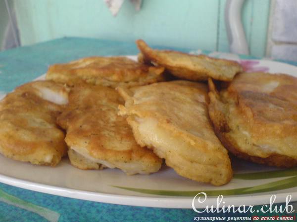 Морской язык в кляре