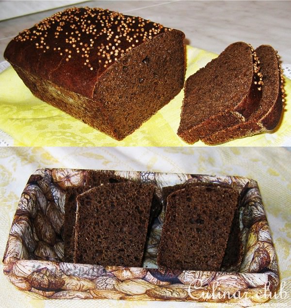 БОРОДИНСКИЙ ХЛЕБ (вариант)