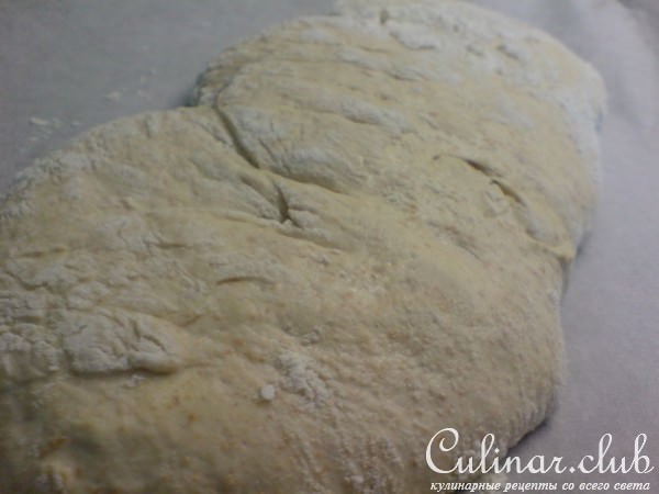 Чиабатта с запечённой клубникой//Ciabatta