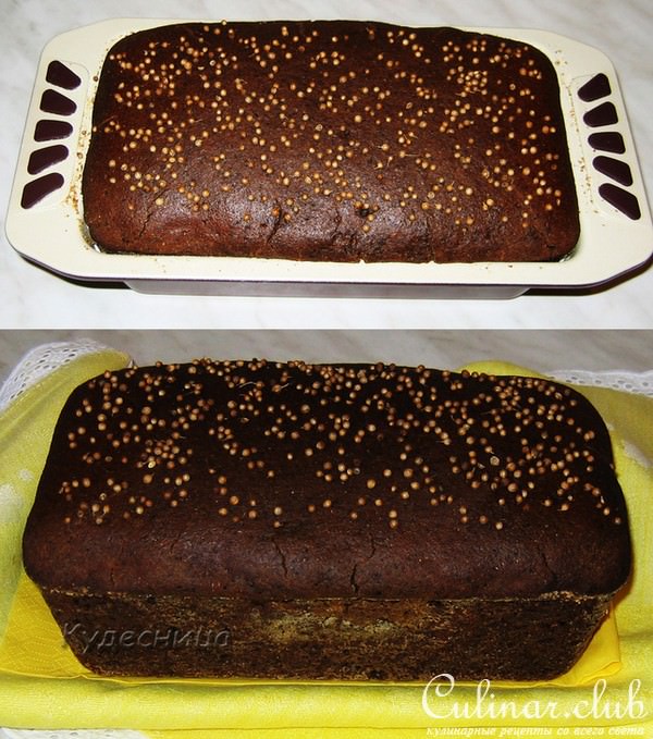 БОРОДИНСКИЙ ХЛЕБ (вариант)