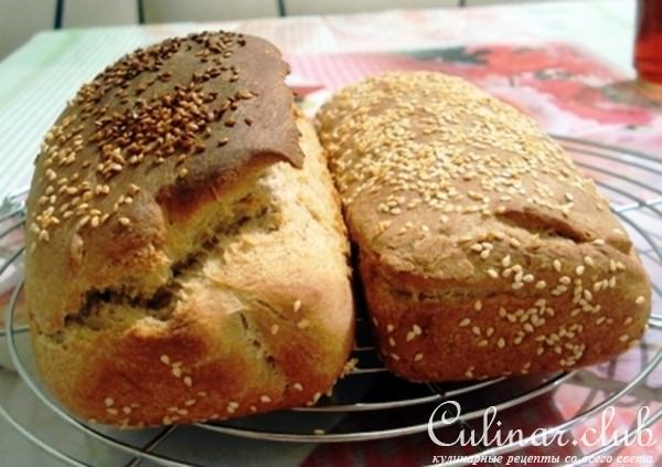 Хлебушек (методом проб и ошибок). Рецепт не для оценки.