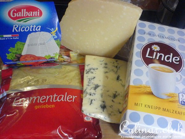 ЧЕТЫРЕ СЫРА ХЛЕБ