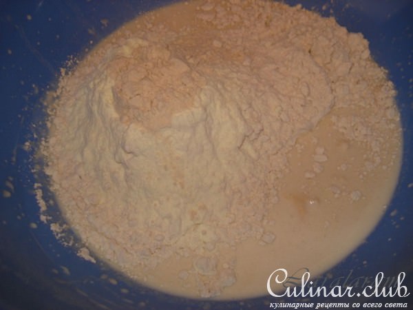 Хлебушек Нарядный (на закваске с топлёным молоком и апельсиновым маслицем)