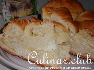 Белый хлебушек с сыром