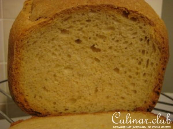 Кукурузный хлеб для хлебопечки