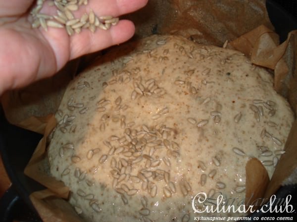 Хлебушек Солнечный - на закваске (с посвящением одному кулинарчику, который очень хочет печь хлеб)