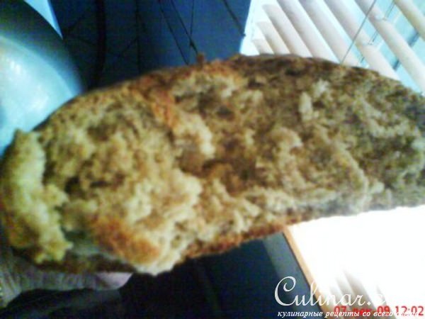 Мой первый ржаной хлебушек.(вариант)