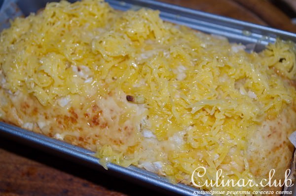 Пивной хлеб с луком и сыром