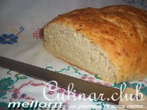 Творожно-сырная булка