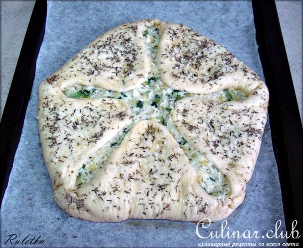 Фокачча с начинкой "Для Самой Любимой".