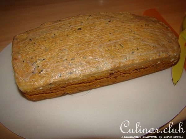 Кукурузный хлеб с зеленым луком