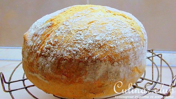 Хлеб тыквенный из цельнозерновой муки с клетчаткой и с отрубями… Полезный, одним словом и вкусный! 