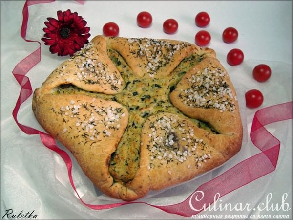 Фокачча с начинкой "Для Самой Любимой".