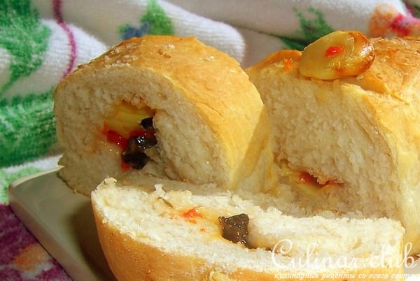 прованский хлеб с артишоками 