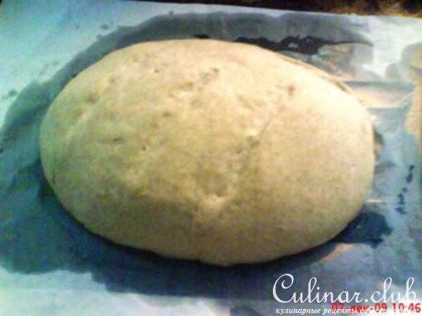Мой первый ржаной хлебушек.(вариант)