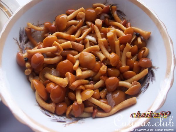 Сыро-грибная закуска