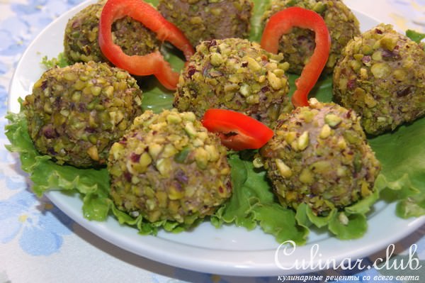 Паштетные шарики