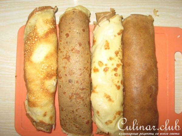 Блинные рулетики