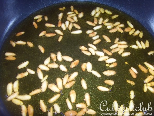 Начинка для холодной закуски ,на оливковом масле.