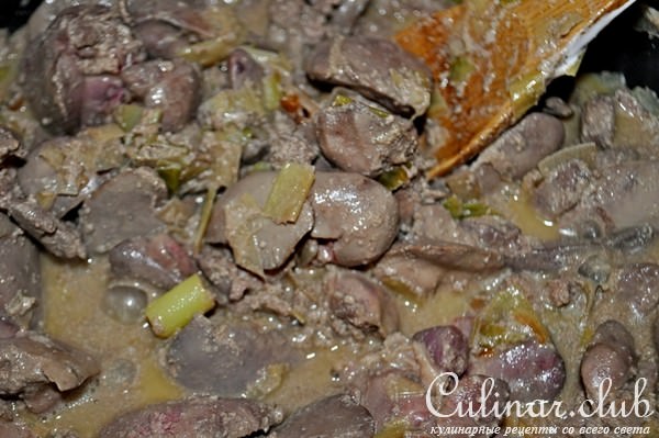 Паштет из куриной печени с кальвадосом для Макса Лаврова,сериал "Кухня"
