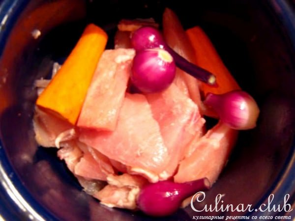 Паштет из куриной грудки(на завтрак)