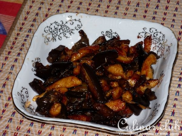баклажаны по корейски