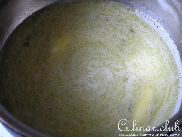 Картофельные эклеры с творожным сыром, рисом, овощами и зеленью