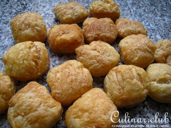 Закуска с сыром и крабами
