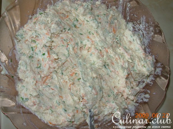 Кабачки, фаршированные творогом