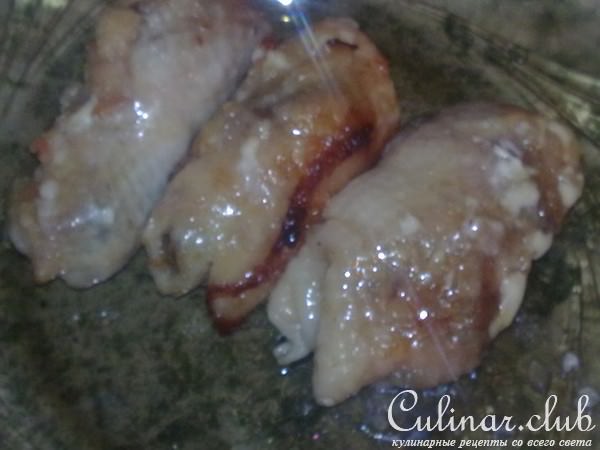 Куриные шкурочки с начинкой