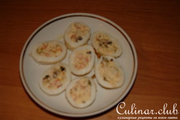 Фаршированный кальмар