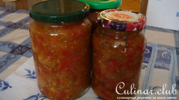 Закуска из баклажанов очень вкусная!