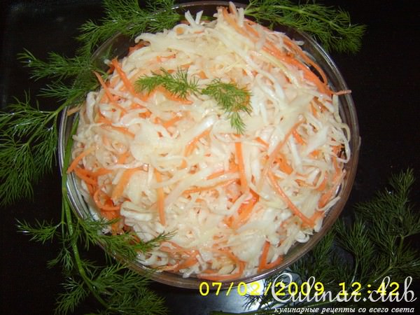 Капуста быстрая.