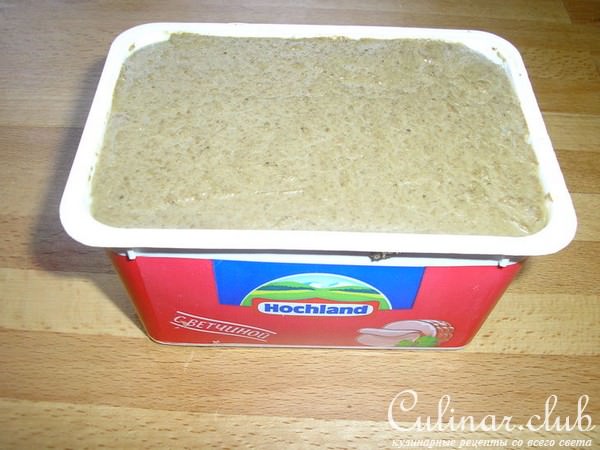 Паштет из печени по домашнему ( еще один вариант)