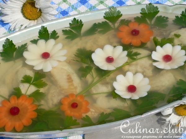 Заливное из судака