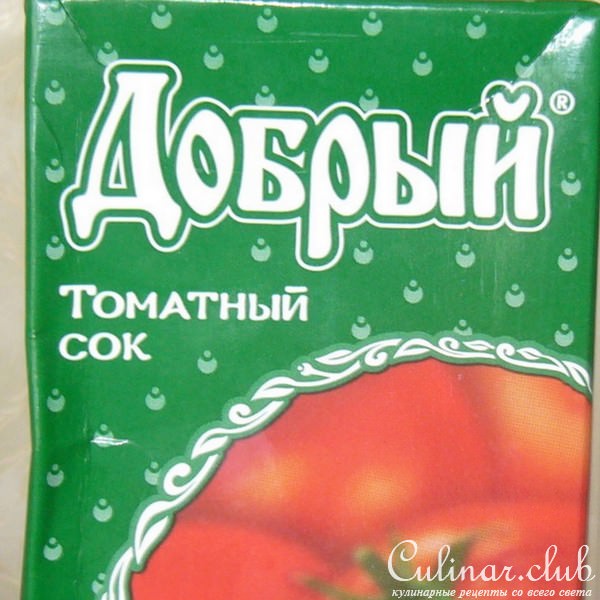 Сметанно-томатное желе 