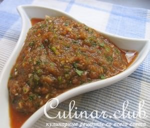  -  - Armenische Tomaten-Auberginen-Salsa