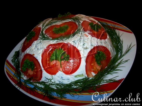 Нежнейшая овощная шарлотка "Божья Коровка В Красной Шапочке На Маковом Поле"