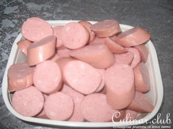 Маринованные колбаски по-чешски