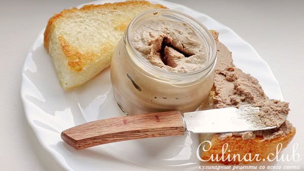 Паштет из куриной печени от Сержа Марковича