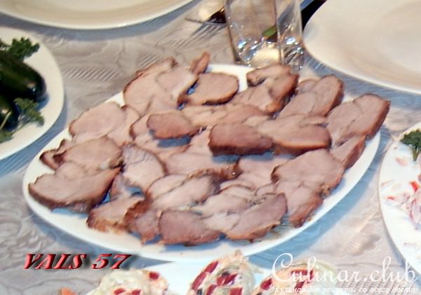 Мясная косичка по цыгански
