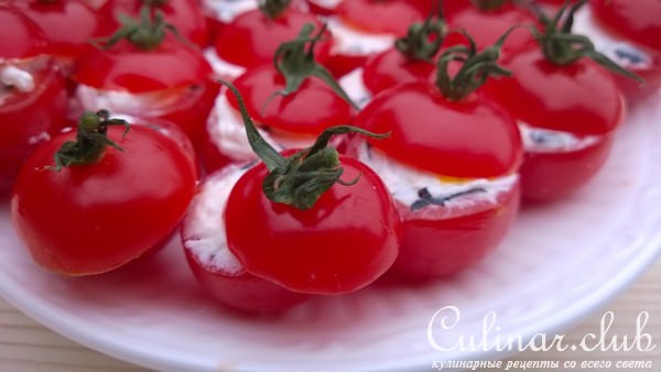 Черри с козьим сыром