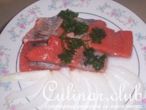 Селёдка из форели