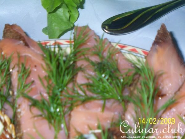 Вкуснейшие бутерброды для любого стола (с красной рыбой)