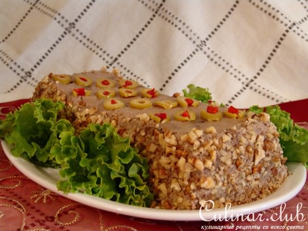 Печеночный паштет с инжиром