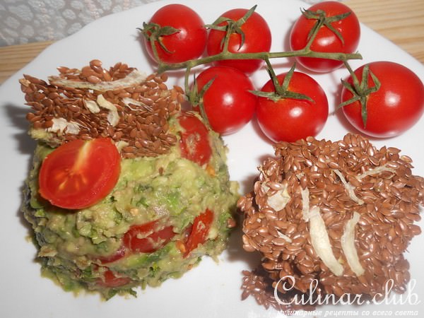 Крекеры с гуакомоле